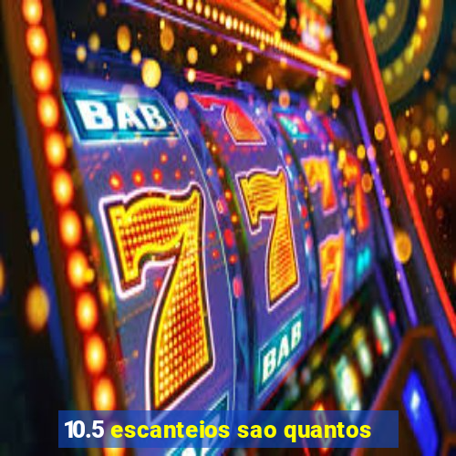 10.5 escanteios sao quantos